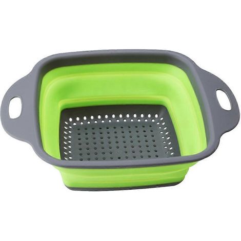 Multifunktionaler, Zusammenklappbarer Gemüsekorb, Zusammenklappbares Sieb, Küchenutensil (farbe Zufällig)