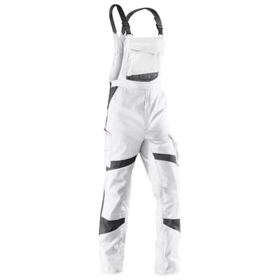 Kübler Latzhose ACTIVIQ PSA 2 weiß/anthrazit Form 3250 Größe 23