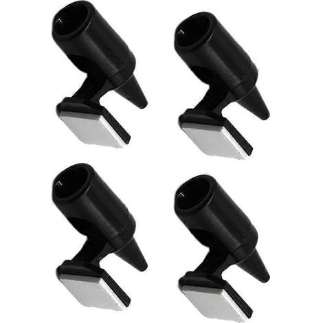 4er-set Universal-autopfeifen, Wildwarngeräte, Professionelle Kfz-sicherheitswarngeräte (schwarz) – 664 Cm – Schwarz
