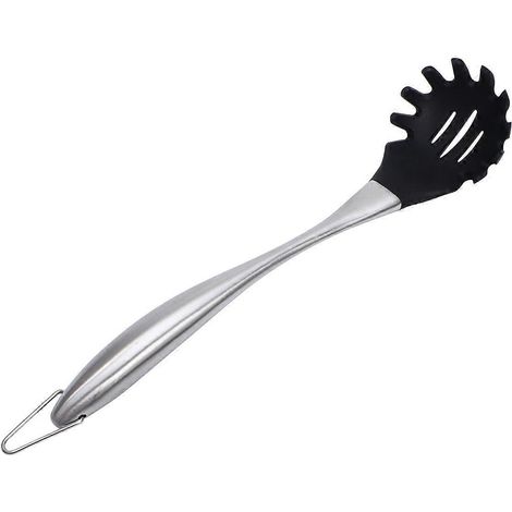 Silikon-nudelsieb, Schaumlöffel, Chinesisches Fonduesieb, Kochlöffel, Küchenutensilien Für Haushalt Und Gastronomie – 30 X 7 Cm