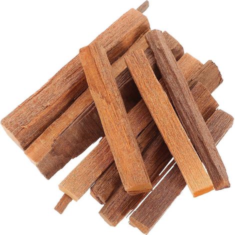 50-g-sachet Mit Natürlichen Sandelholz-räucherstäbchen Aus Wildsammlung Zur Reinigung, Heilung, Meditation Und Stressreduktion. – 7,50 X 1,00 X 0,50 Cm