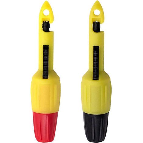Set Mit 2 Professionellen Stromkreisprüfspitzen, Multimeter-prüfspitzen, Drahtdurchdringungsspitzen – 9,80 X 2,50 X 2,50 Cm