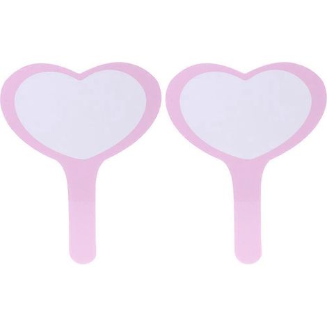 Set Mit 2 Tragbaren, Herzförmigen Whiteboards Fürs Büro – 26 X 20 Cm