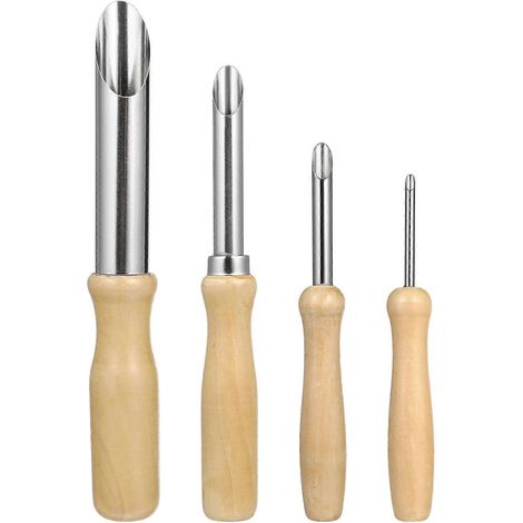 Runde Ausstechformen Aus Edelstahl Und Holz Für Keramik Und Skulpturen