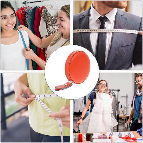 Flexibles Maßband, Multifunktionales Maßband, Praktisches Maßband Für Kleidung – Orange