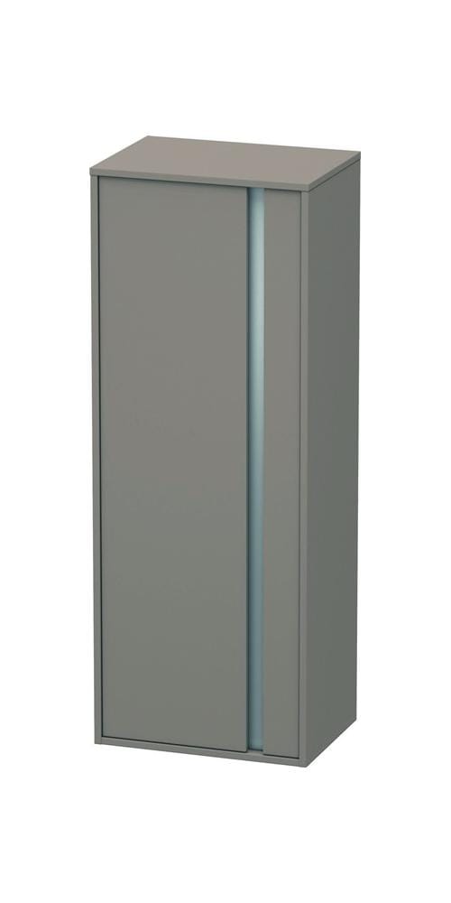 Duravit Hochschrank Ketho 50x36cm, Tür links, basalt matt