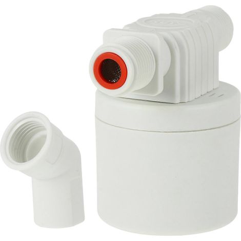 1/2-zoll-wassereinlass, Integrierte Wasserstandsregelung, Automatischer Schwimmer – 10,00 X 8,00 X 5,50 Cm – Weiß