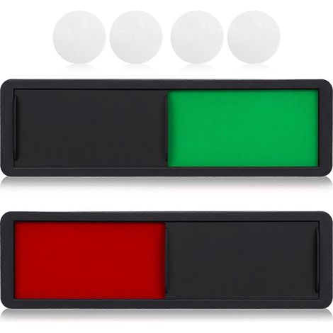 Türschilder (leer), „besetzt“-schilder, Hinweisschilder Für Privattüren, Schiebetürschilder – 17,60 X 5,00 X 0,50 Cm