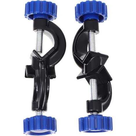 Set Mit 2 Verstellbaren Klemmenhaltern Für Laborbedarf – 10 X 3 X 3 Cm