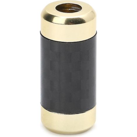 Schwarz/gold/silbernes Hi-fi-y-kabel Aus Kohlefaser Für 1 Bis 2 Lautsprecher