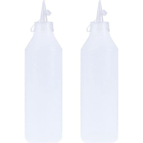 2 Flexible Plastikflaschen