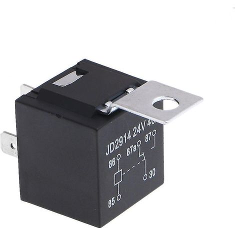 Wasserdichtes Kfz-relais 40 A, 5 Pins, 24 V Dc, Normalerweise Offener Kontakt.