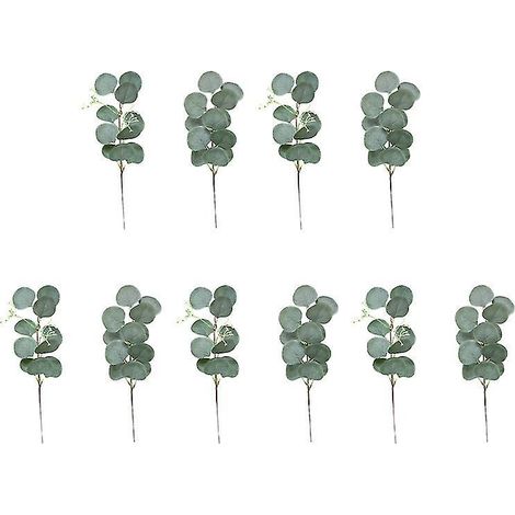 10 Stück Künstlicher Eukalyptus