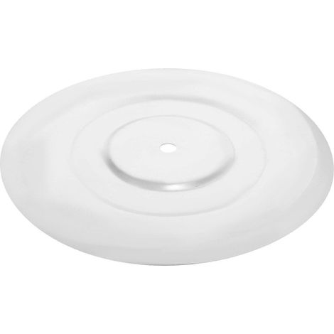 Runder Gusseiserner Ofendeckel – 26,00 X 26,00 X 0,50 Cm – Silber