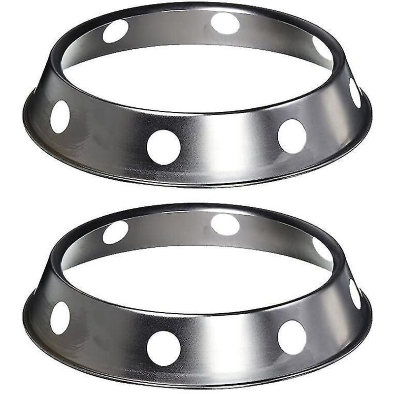 Wokringe Aus Edelstahl, Runder Metallsockel, Universalgröße 10,43 X 11,8 Zoll.