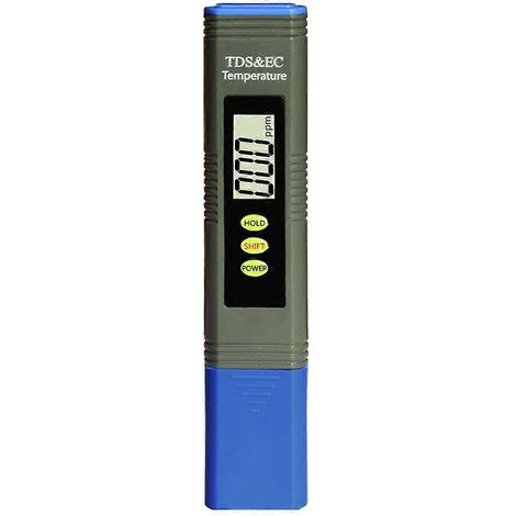 Tragbares Wassermessgerät, Wasserqualitätsmessung, Tragbarer Digitaler Wassermonitor – 15,40 X 3,00 X 1,40 Cm