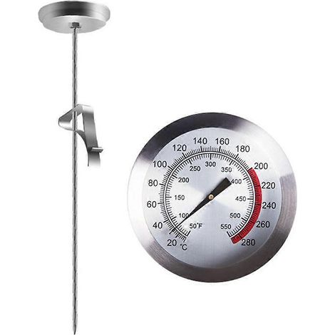 23 Cm Lebensmittel- Und Kochthermometer, Fleischthermometer Für Grill Und Küche (silber) – 23 X 5,4 X 5,4 Cm – Silber