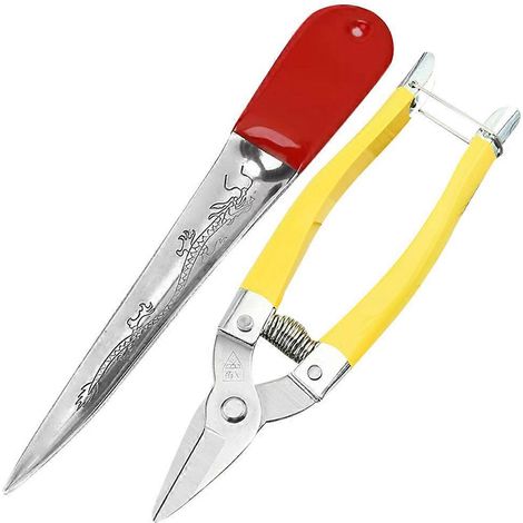 Set Metall-hebelwerkzeuge Zur Reparatur Von Rattan Und Korbgeflecht, Inklusive Reparaturschere. – 15,00 X 5,00 X 1,00 Cm