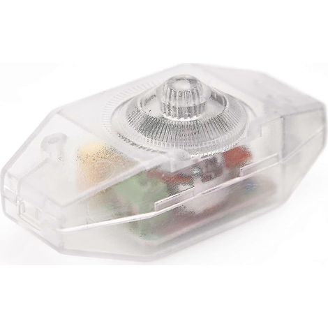 Led-dimmer (mit Kabel) – 1 Bis 60 W – Stufenlos Dimmbar – Für Glühlampen – Ein-/ausschalter – 220 Bis 230 V – Kabelbetätigter Dimmer Ab 1 W – Transparent