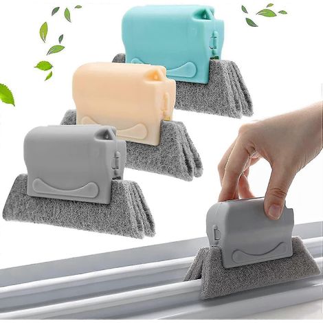 Set Mit 3 Reinigungsbürsten Für Fenster- Und Türfugen, Reinigungsbürsten Für Tür- Und Fensterdichtungen, Schnelles Und Manuelles Reinigungswerkzeug Für Alle Fenster- Und Türfugen