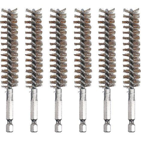 Set Mit 6 Messing-reinigungsbürsten