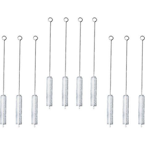 Packung Mit 20 Edelstahl-strohhalmbürsten