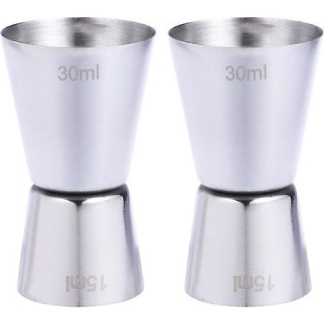 2 Doppelmessbecher
