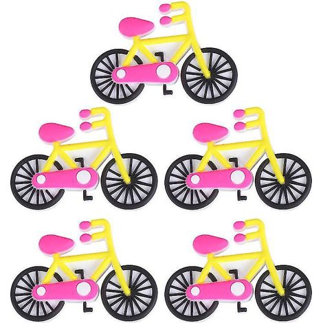 Set Mit 5 Magnetischen Fahrradaufklebern