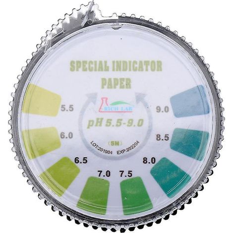 Blatt Wassertestpapier
