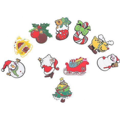 10 Weihnachts-kühlschrankmagnete