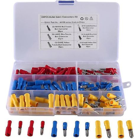 120/208/300 Isolierte Crimp-stecker Und -buchsen Für Elektrische Anwendungen