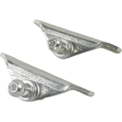 10-mm-kugelgelenk-montagehalterung, Flache Gasfederbefestigungen, 2er-pack