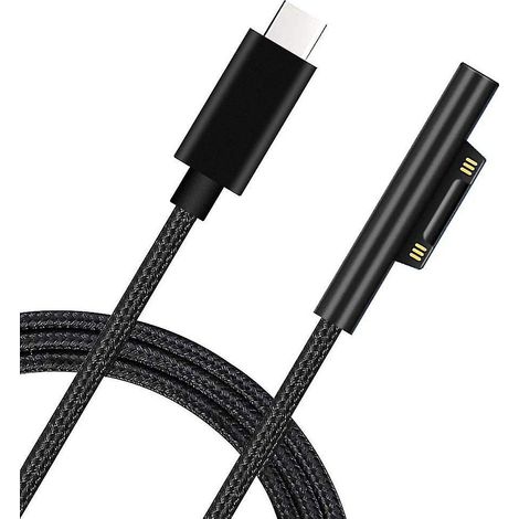 Usb-c-stecker Auf Surface 5/6/7 Laptop-ladekabel, Usb-c-netzteil