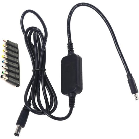 Usb-c/type-c Pd Auf 12v Netzteil (3,5/4,0/4,8/5,5/6,0/6,3 Mm Klinkenstecker) Für Led-streifen