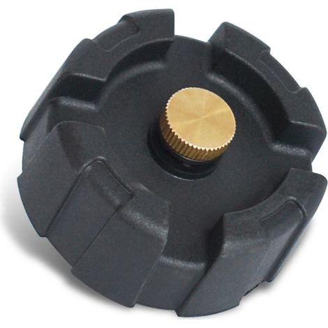 Tempo Tankdeckel Mit Manueller Entlüftung, Schwarz, 12 L/24 L, Aus Abs-kunststoff.