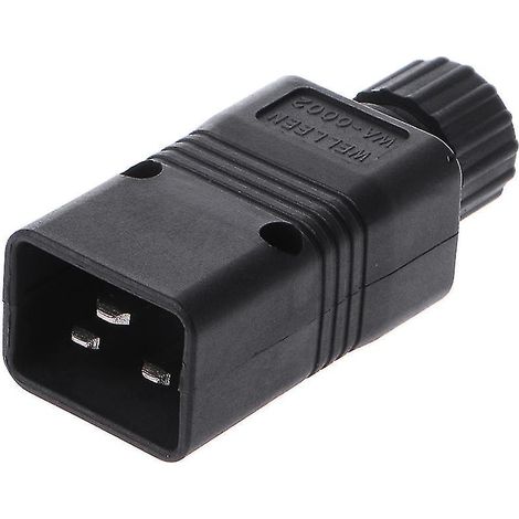 Iec 320 C20 Stecker, Computer-netzteilstecker, 16 A, 250 V