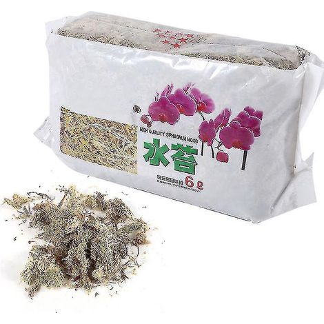Feuchtigkeitsspendender Dünger Auf Sphagnummoosbasis (12 L) Für Phalaenopsis-orchideen