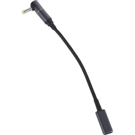 Magnetischer Usb-c-auf-4,8-x-1,7-mm-anschlussadapter (100 W), 19 Cm Langes Laptop-ladekabel