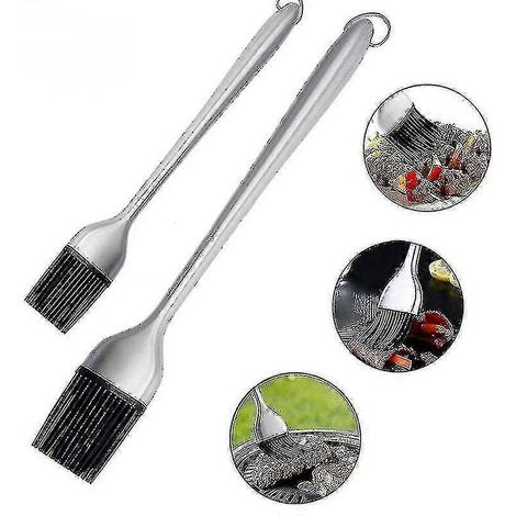 Backpinsel Mit Griff, Hitzebeständiger Grillpinsel, Küchenhelfer Für Gebäck Und Kuchen.