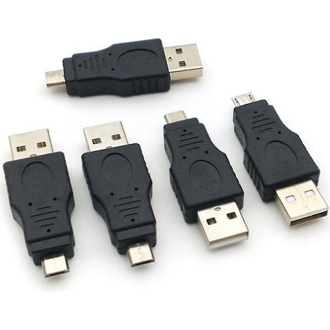Usb-auf-micro-usb-stecker-handyladeadapter, Kompatibel Mit Allen Usb-steckern.