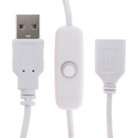 M Langes Usb-kabel Mit Ein-/ausschalter Und Verlängerung Für Usb-lampe Und Usb-ventilator