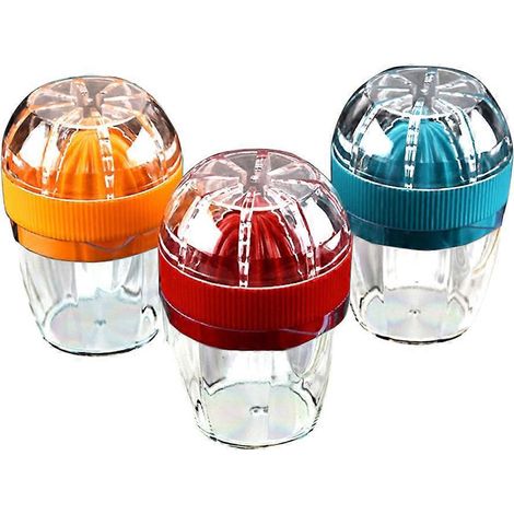 Multifunktionaler, Tragbarer Mini-zitrusentsafter, Frucht- Und Saftmixer (farbe Zufällig) – 11,00 X 8,00 X 8,00 Cm