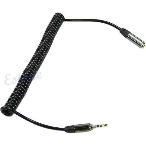3,5-mm-klinkenstecker Auf 3,5-mm-klinkenbuchse Stereo-audio-adapterkabel Für Kopfhörer