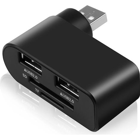 Schneller Usb-adapter (480 Mbit/s), Dockingstation, Sd/tf-kartenleser, 4-in-1-hub