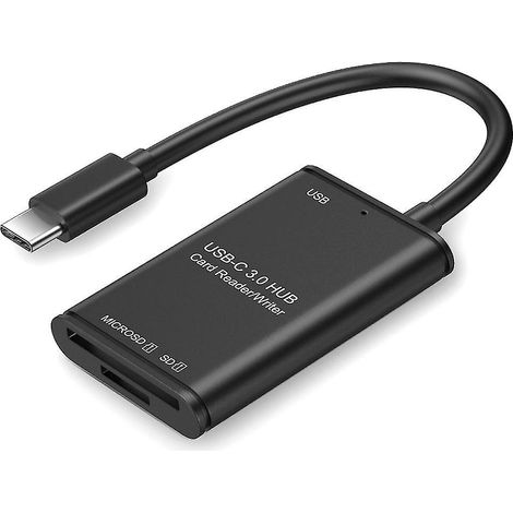 Tragbarer Usb 3.1 Typ-c Auf Micro-sd-kartenleser, Fortschrittlicher Otg-adapter