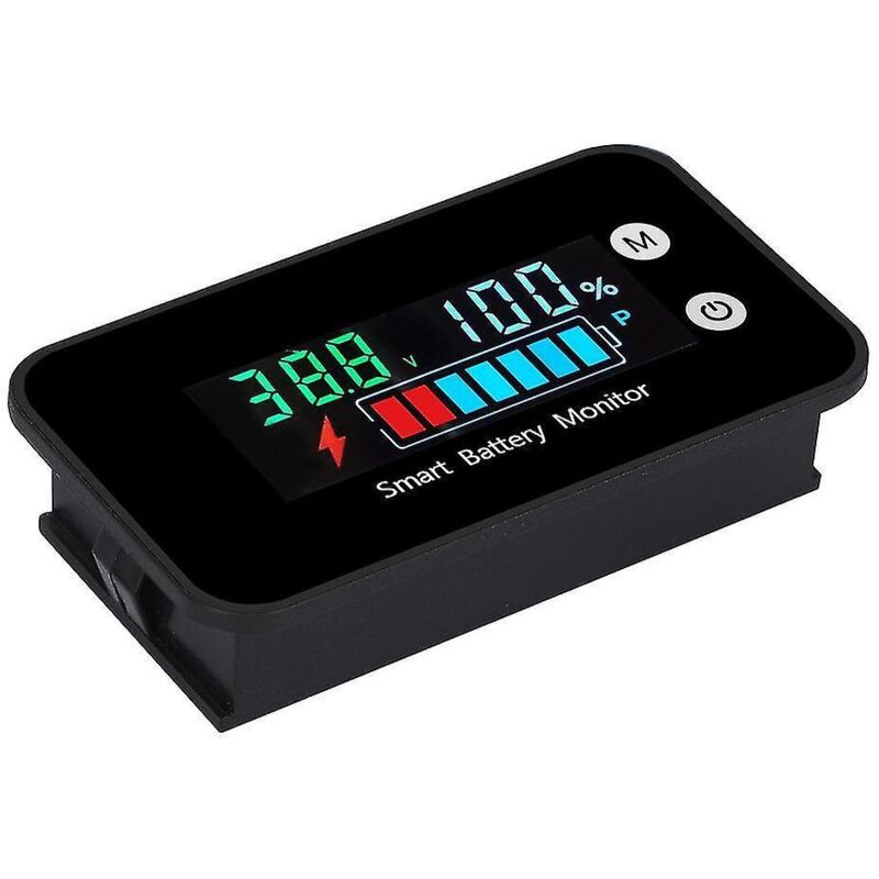 Ipx7 Wasserdichter Batteriemonitor Für Autos, Motorräder Und Golfwagen, Langlebig