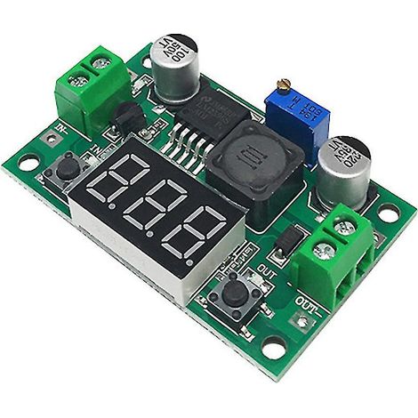 Dc-lm2596 Abwärtsspannungsmodul Mit Digitalanzeige, 4,040 V Auf 1,25 V - 37 V