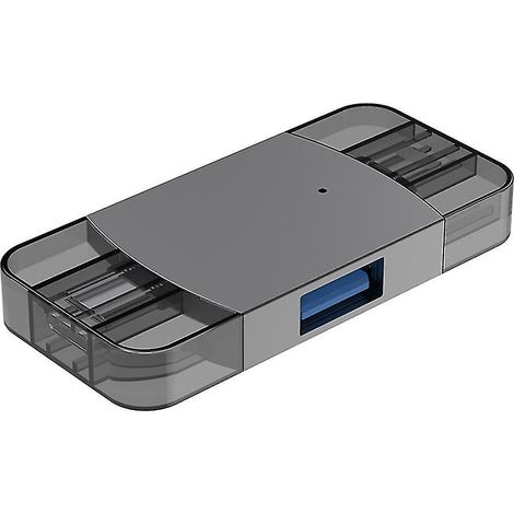 Verbesserter Otg-adapter Aus Metall Für Mobiltelefone Und Tablets Mit Usb-c-anschluss (8-polig)