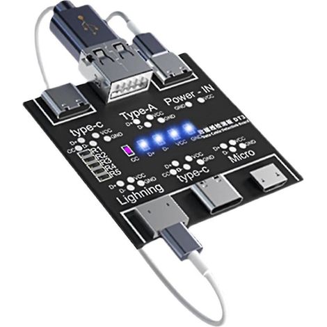 Leichtes, Tragbares Typ-c-datenkabel-testboard Für Android-telefone