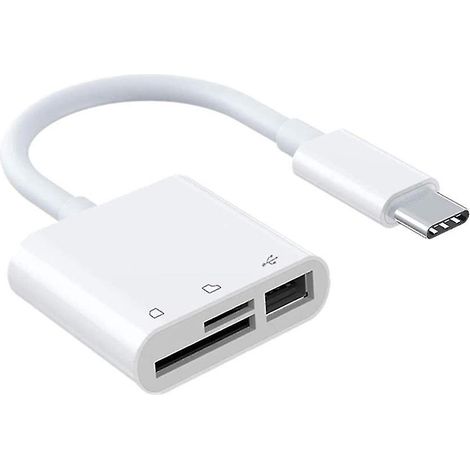 Usb 3.1 Typ-c Auf Otg-konverter Für Usb-sticks, Externe Festplatten, Microsd-karten Und Tf-karten
